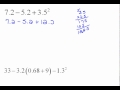 Order of Operations with Decimals Explained