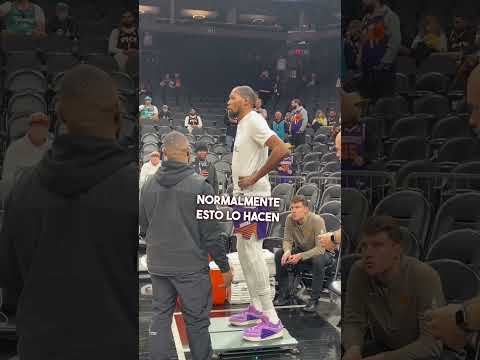 LO CURIOSO QUE HACEN DURANT Y BEAL EN SUS CALENTAMIENTOS