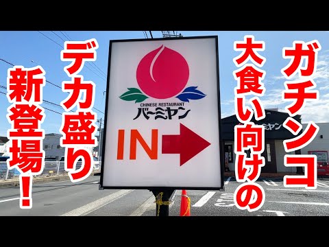 バーミヤンにガチンコ大食い向けのデカ盛りが登場！ひと夏分の栄養補給完了！