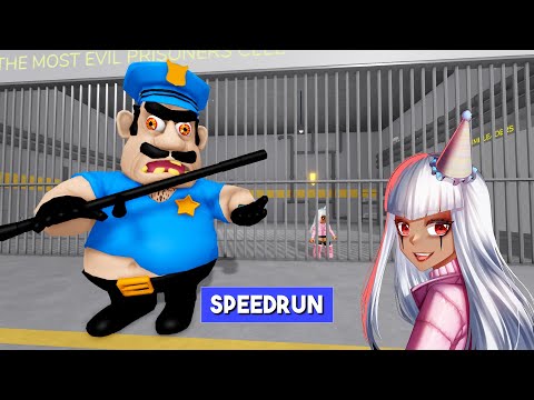 SPEED RUN BRUNO'S FAMILY PRISON RUN! (Roblox Obby)