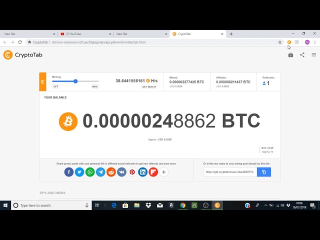 Download Thumbnail For Btc Bitcoin Mining Browser Cryptotab Review - 