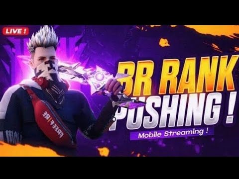 BR Ranked Push || Global top 1 || Livestream || free fire max