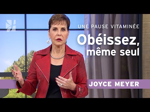 Vous devez suivre Dieu, pas l’avis des autres | Pause vitaminée avec Joyce