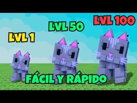Cómo subir de nivel las MASCOTAS RÁPIDO a lvl 100 en Grow a Garden
