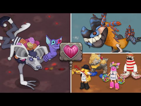 Epic Hyehehe, Epic Incisaur, SummerSong 2025 - All Animations & Breeding (My Singing Monsters)