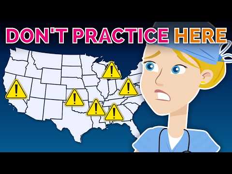Best & Worst States for Doctors📍 (Where YOU Should Practice)