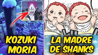 Gekko Moria es un KOZUKI ¿Puede leer los Poneglyph? | Nacen Shanks y Shamrock | Teoria One Piece
