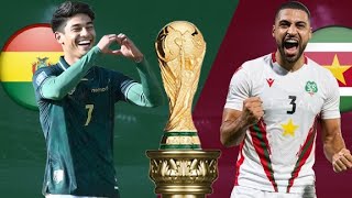 BOLIVIA VS SURINAME LIVE STREAM | 2026 FIFA WORLD CUP QUALIFIERS | WATCHALONG