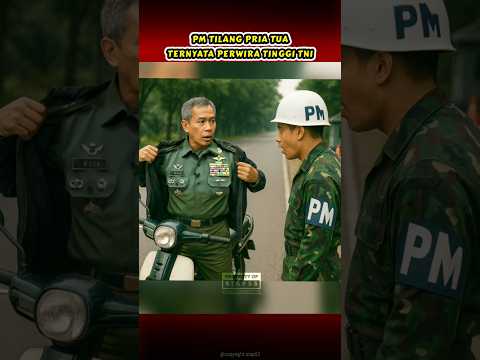 PM TNI TILANG KOMANDAN YG MENYAMAR #hiburan #viralvideo #siap55 #shorttni #army #ai