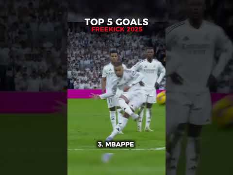 Top 5 Goals freekick 2025 #ytshorts #goals