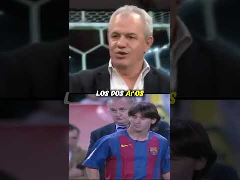 El dia que DESCUBRIERON A MESSI