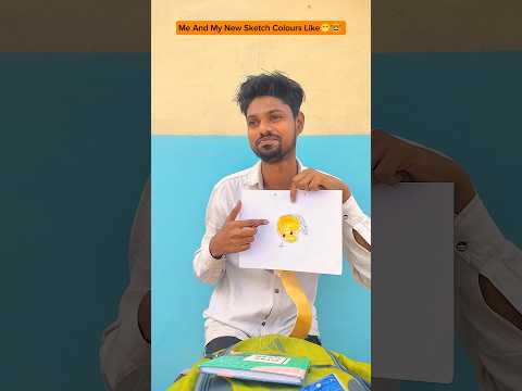 Me and My New Sketch Colours๐ #shorts #school