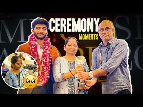 Gukesh Gives The World Championship Trophy To His Mother