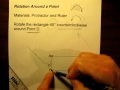 Rotation of Shapes and Points