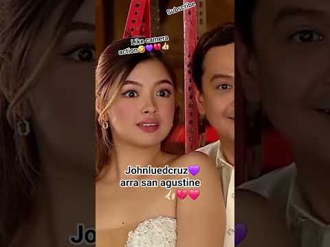 in action johnlued and arra san agustine.for drama#youtube #shortvideo #