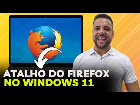 Como Colocar Ou Tirar o ATALHO Do MOZILLA FIREFOX Da Área De Trabalho Do SISTEMA WINDOWS 11