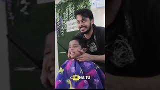 💇🏻‍♂️😴SALON में बच्चे को NIND आ गई🤣 || Bache Ne Barber Ko Preshan Kar Diya😝|| Prem Bhati Shorts