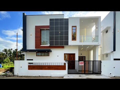 வீடுண்ணா இப்படி கட்டணும் !! Modern Contemporary Design 3BHK Duplex House with Stunning Interior
