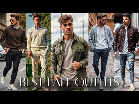 Best Fall Outfit Ideas For Men | Men's Fashion Ideas | Fall And Autumn Outfit Ideas For Men