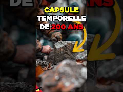 Une CAPSULLE TEMPORELLE VIEILLE de 200 ANS ! 🕐