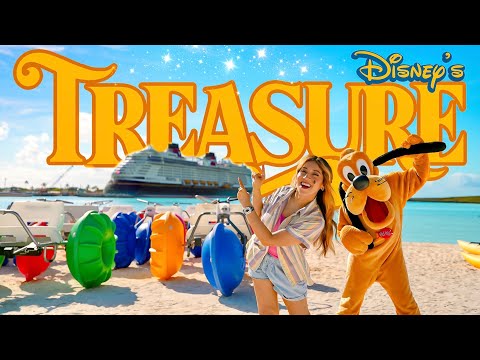 We Board DISNEY’S Newest Ship The TREASURE! Our First Ever Cruise!