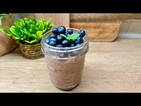 Jak zrobić budyń czekoladowy z chia bez dodatku cukru? LOW CARB