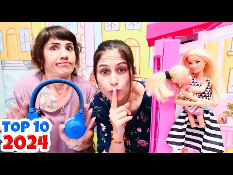 Ayşe ve Ümit ile Barbie oyunları  - 2024 Yılın en sevimli bölümler bir arada! Barbie videoları