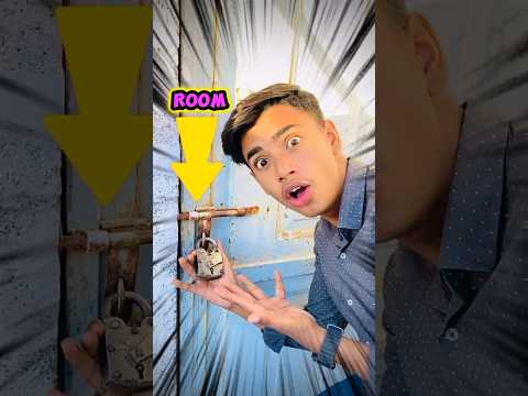 DOOR LOCK OPEN WITHOUT KEY TRICK #viral #moizjaved #shorts