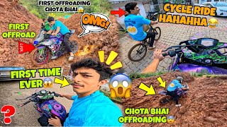 First Offroading Vlog😱 of Chota Bhai🔥 | First Time Ever on Ktm Rc 390😍 | My Family Vlog 
