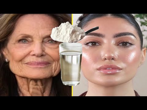 لن تصدق أن عمرها 70 عامًا وتبدو شابة |استخدمت الكولاجين المضاد للشيخوخة