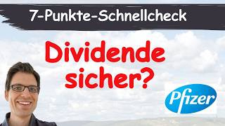 6,4% Dividendenrendite! Pfizer Aktienanalyse 2026: Dividende sicher? Jetzt günstig?