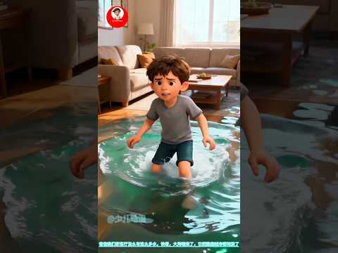 लिविंग रूम में पानी कैसे आया ~miniwood toy-woodworking art skill wood / handCrafts/ #shorts