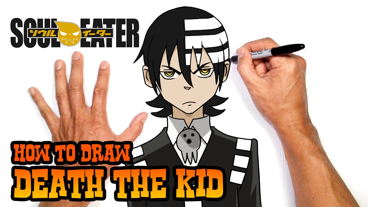 How to Draw Death the Kid - Soul Eater