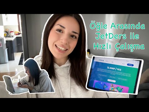 ÖĞLE ARASINDA JETDERS İLE HIZLI ÇALIŞMA 🎯📚