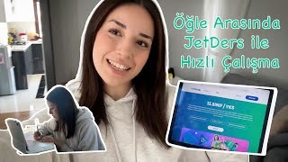 ÖĞLE ARASINDA JETDERS İLE HIZLI ÇALIŞMA 🎯📚