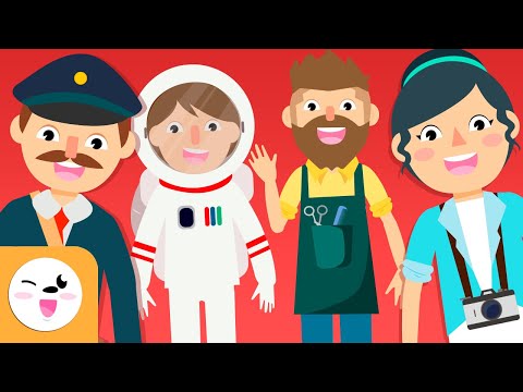 Jobs and Occupations - Vocabulary for Kids - Compilation - YouTube