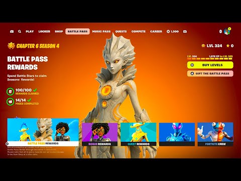 Fortnite Chapter 6 Season 4 Battle Pass - Trailer