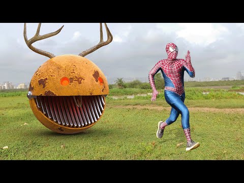 PACMAN vs SPIDERMAN IN REAL LIFE | Compilation Video 2025 | #pacman #spiderman #templerun