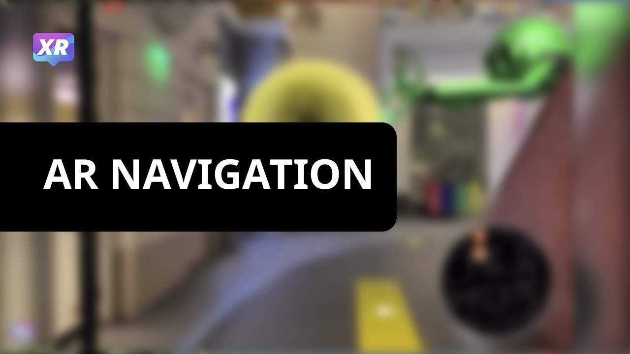 Large-scale indoor AR navigation