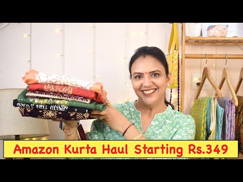 Amazon Kurta Haul Starting Rs.349 #stylingwithshipra #amazon