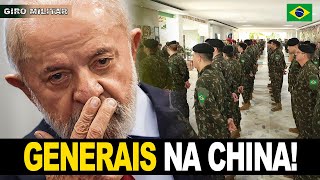 URGENTE! Brasil deixa EUA em alerta com envio de Generais a China! Exército, Marinha, Forças Armadas