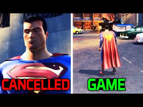 So... This CANCELLED SUPERMAN Game Looked INCREDIBLE