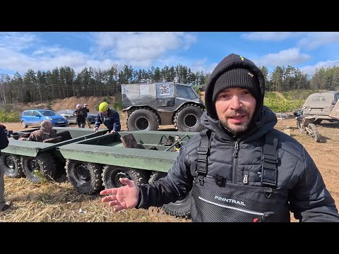 Полевые испытания вездехода АГ-23!