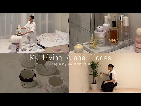 My Living Alone Diaries | Moving into my new apartment Pt.4, Settling in🏡...