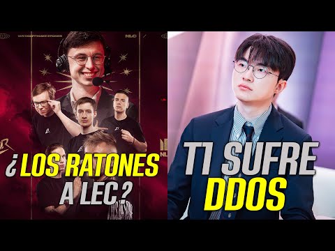 ¡T1 SUFREN ATAQUE DDOS NUEVAMENTE! | ¿LOS RATONES PINTAN PARA LEC? | LCK EVENTO PRETEMPORADA GENIAL