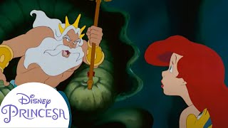 O Rei Tritão Adverte Ariel | A Pequena Sereia | Disney Princesa