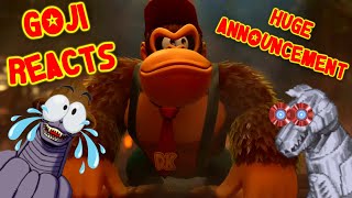 Goji-Reacts: HUGE ANNOUNCEMENT!!!!! (with @SrMechaGojira93 )