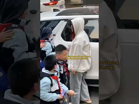 Idol Trainee's Classmates go VIRAL for protecting him from Adult Stalker Fan...| #kpop #cpop #shorts