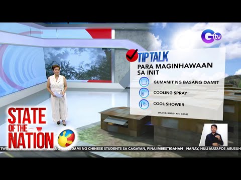 PAGASA Posibleng Umabot Sa C O Extreme Danger Ang Heat Index Sa Ilang Lugar Videos GMA