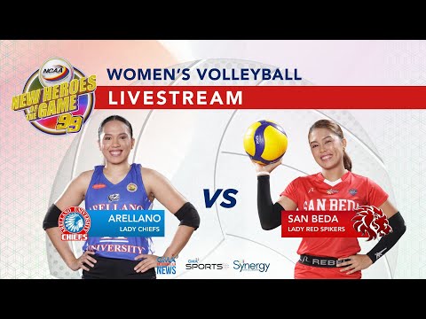 Ncaa Season Arellano Vs San Beda Womens Volleyball Livestream Replay Videos Gma